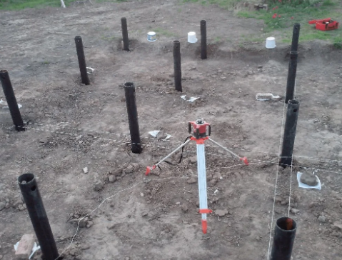 Сваи 57 мм с защитным покрытием